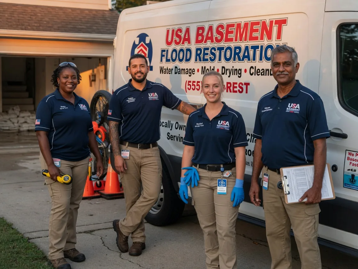 Basement Flood Cleanup company in Gulf, NC